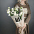 Моно букет с лизиантусом